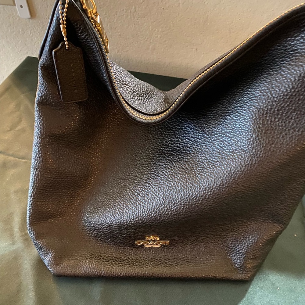 Black Coach Hobo bag